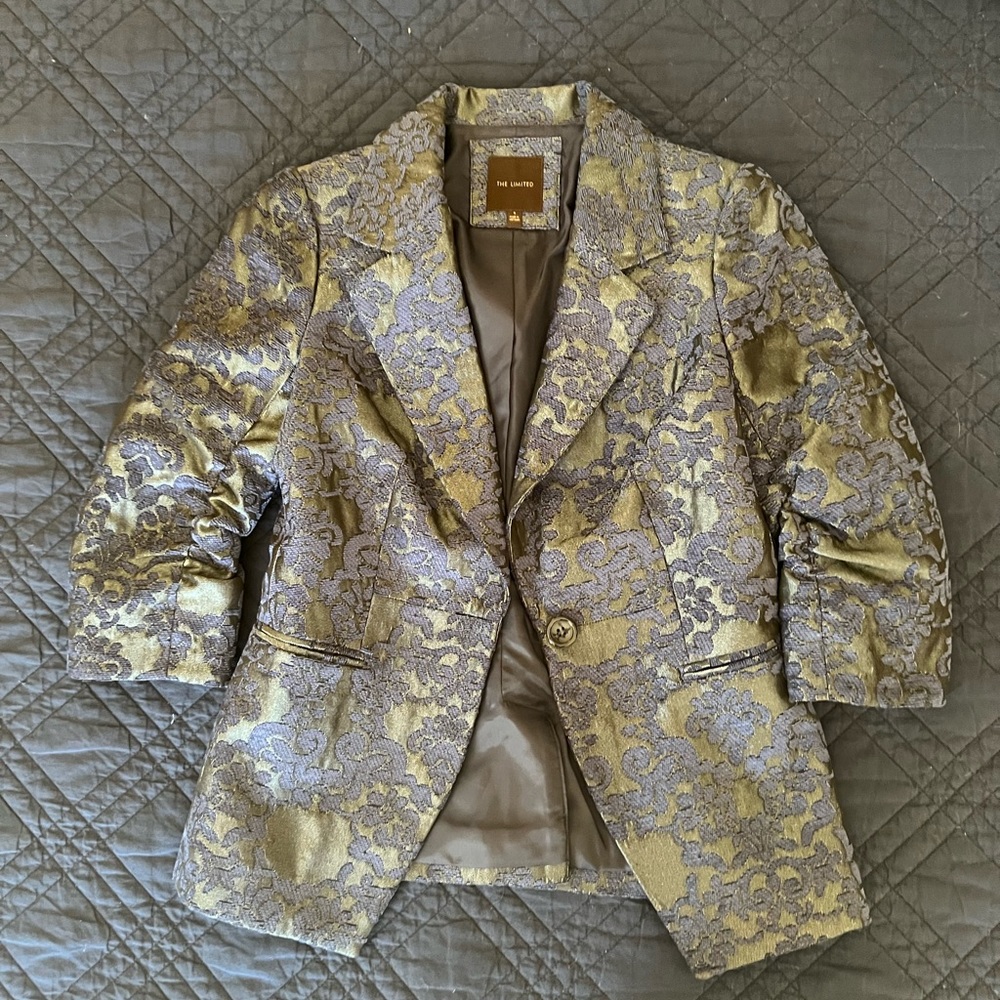 The Limited Floral Blazer